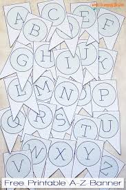 How to create printable bubble letters. Free Printable Banner Letters I Should Be Mopping The Floor