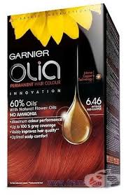 Hi guys, so i thought i would do a video of me dying my hair! Garnier Olia Oil Powered Permanent Color Hair Dye 6 46 Intense Red Copper Buy Online In Paraguay At Desertcart Com Py Productid 40425197
