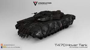 T 470 Hover Tank Tank Future Tank Advanced Warfare