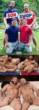 Men.com: Colby Jansen and Dirk Caber fuck each other in “Son Swap, Part 1”  | Fagalicious - Gay Porn Blog