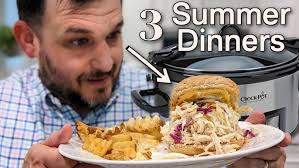 3 CROCKPOT SUMMER DINNERS THAT WON'T HEAT UP YOUR KITCHEN!