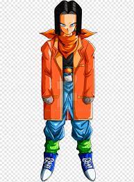 Dragon ball z statues come to 3d life with these toys and collectibles! Android 17 Android 18 Goku Dragon Ball Z Dokkan Battle Majin Buu Goku Orange Cell Cartoon Png Pngwing