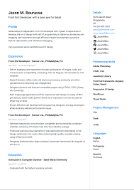 An excellent example of a resume. Resume Templates For 2021 Edit Download