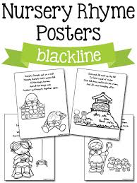 Nursery Rhyme Printables Nursery Rhymes Activities Rhyming Activities Nursery Rhymes