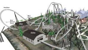 D'une superficie totale de plus de 850 000 m2, c'est le plus grand parc d'attractions du pays. Heide Park Building Wing Coaster For 2014 Coaster101