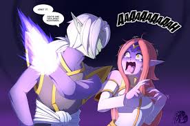 ShadowScarKnight (@ShadowScarKnite) on X: Spooky comm for @mr_teasipper!  Poor Chronoa :D ht...