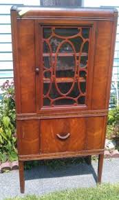 1950 S Waterfall China Cabinet And Buffet Vintage China Cabinets Waterfall China Cabinet China Cabinet