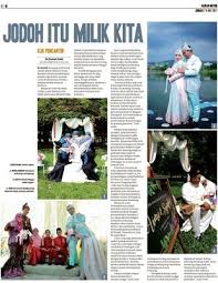 Kita tidak akan dikahwinkan dengan seseorang atas sebab jatuh cinta atau saling cinta mencintai kerana kita akan berkahwin dengan jodoh kita, jodoh yang allah telah tetapkan sejak azali. get notified when jodoh itu milik kita is updated. Jodoh Itu Milik Kita Klik