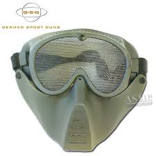 Now you have a unique shield that protects your face/optic that cost less that $50. Airsoft Face Mask Gsg Olive Airsoft Face Mask Gsg Olive Protection Masks Airsoft Shooting Sport