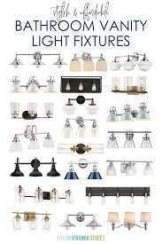 Which makes your choice in bathroom vanity lighting ever more important. Stylish Affordable Bathroom Vanity Lights Life On Virginia Street