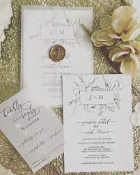 17 Diy Vellum Wedding Invitation Ideas You Can Do Weddingtopia Cheap Wedding Invitations Botanical Invitations Modern Wedding Invitations