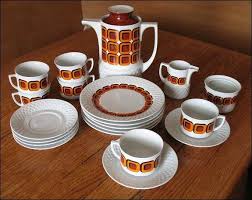 20 Tlg 70er Schirnding Bavaria Porzellan Kaffeeservice Bavaria Porzellan Porzellan Kaffeeservice