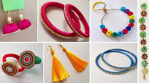 Creative Yet Easy Homemade Jewelry Ideas Homemade Jewellary Youtube How to make necklace at home 10 diy jewelry ideas for ladies how to make bracelets at home handmade earrings.