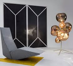 Today dixon runs his own design firm and label, having headed sir terrence conran's habitat as well as finnish furniture manufacturer, artek as creative director. Floor Light Melt Gold L85cm H175cm Tom Dixon Nedgis Lighting