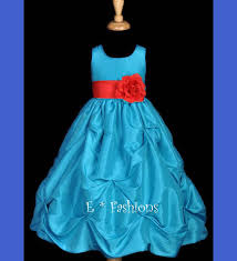 Black And Teal Wedding Dresses Turquoise Blue Red Taffeta Wedding Flower Girl Dress 6 9m 12m 18m 2 3 4 5 6 8 10 Flower Girl Dresses Wedding Flower Girl Dresses Black Flower Girl Dress