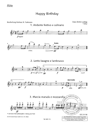 Uploaded on oct 14, 2017. Happy Birthday From Ludwig Claus Dieter Buy Now In The Stretta Sheet Music Shop