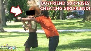 Boyfriend Surprises Cheating Girlfriend at the Park! | To Catch a Cheater -  YouTube