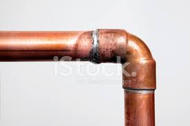 This will remove a lot of the grime and dirt from the pipe and ensure a better join. Copper Water Pipes And Elbow Joint Sweat Fitted Stock Photos Freeimages Com