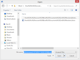 Select the entire computer as the location. 4 Efficient Ways To Recover Unsaved Word Document Without Obstacles