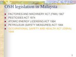 Bahasa melayu malaysia), is the name regularly applied to the malay language used in malaysia. Ppt Osh Legislation In Malaysia Powerpoint Presentation Free Download Id 1437182