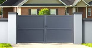 Portail Aluminium Spring 3 M Double Battants Hauteur 1 8m Portail Aluminium Portail Portail Aluminium Battant