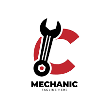 letra c com elemento de design de logotipo de vetor de alfabeto decorativo  de chave inglesa 6647379 Vetor no Vecteezy