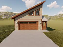 Enjoy outdoor living and watching the. Unique Garage Plans Unique Garage Plan With Loft 065g 0002 At Www Thegarageplanshop Com