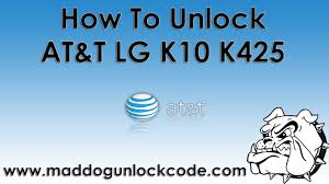 Once your lg is unlocked, you may use any sim card in your phone from any network worldwide! How To Unlock At T Lg K10 K425 Youtube