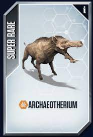 Archaeotherium Mortoni Jurassic World Jurassic World Dinosaurs Jurassic