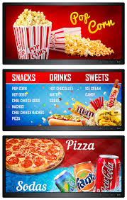 4.6 out of 5 stars. Wasilisho Kuu Modern Movie Theater Concession Stand Menu Board Freelancer