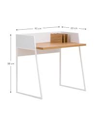 Meublez votre bureau à domicile avec des bureaux d'ordinateur antique ou ikea des annonces de kijiji. Petit Bureau Bois Blanc Camille Westwingnow