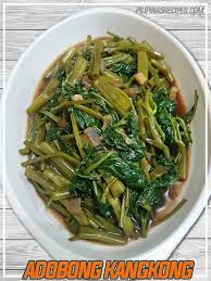 Adobong Kangkong Recipe Recipe Kangkong Recipe Pilipino Food Recipe Veggie Dishes