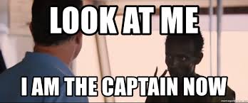 This is the meme maker to create a look at me, i'm the captain now meme. Look At Me I Am The Captain Now Captain Phillips Muse 2 Meme Generator