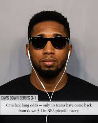 Only 13 teams have come back from down 3-1 in the NBA Playoffs… Cleveland  knows that story way too well. Game 5 tonight at Rocket Arena. Cavs in 7 🏀