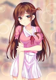 Mizuhara Chizuru Kanojo Okarishimasu Awwnime Animasi Gambar Anime Gadis Animasi