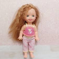 Looking for the kelly doll and friends? Mattel Barbie Kelly Doll With Pajamas Toys Games Bricks Figurines On Carousell