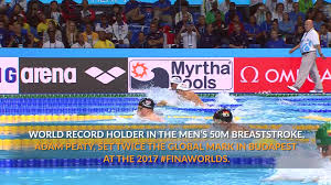 He has represented great britain at the olympic. Fina World Record Holder In The Men S 50m Breaststroke