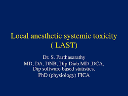 Local Anesthetic Systemic Toxicity Last Ppt Download