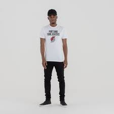 Trail blazers president of basketball operations neil olshey offers his thoughts as the offseason begins for portland. Portland Trail Blazers Team Logo White T Shirt New Era Cap