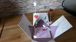 Kuverado® ist eine wortkreation aus dem eldorado für kuverts. Folia Exploding Box Hochzeit Einladung Youtube