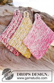 A hot collection of crochet pot holder hotpad free patterns. Jamie S Drops 147 31 Free Knitting Patterns By Drops Design