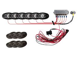 Buy Rigid A Series Rock Light Kit Amber 6 Lights