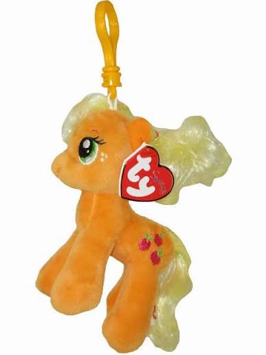 Applejack (clip) — Ty Beanie Baby pony