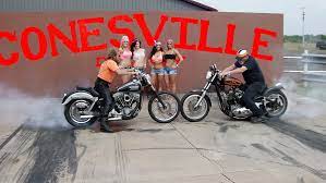 The population was 432 at the 2010 census. Conesville Bike Drags Conesville Dragway Race Track Run By Motorcycle Specialties