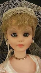 VINTAGE WEDDING DOLL 20 " Kay Sam 1961