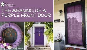 Without hesitation, i said yes. Purple Front Door Meaning Paint Your Door Purple Pretty Purple Door