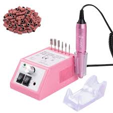 It has a soft vibration sound it provides peace of mind that you'll be able to enjoy your new equipment for a while to come. Amazon Com Professional Finger Toe Nail Care Electric Nail Drill Machine Manicure Pedicure Kit Electric Nail Art File Drill With 1 Pack Of Sanding Bands Pink Beauty