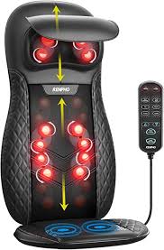 Amazon Com Renpho Shiatsu Back Massager For Chair Massage Cushion With Heat Chair Massager For Neck Back Shoulders Height Adjustable Massage Seat Gifts For Parents Use At Home Office Health Personal