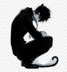 Tyson Oc Neko Fish Animeneko Bluefish Animeboy Boy Sad Neko Boys Hd Png Download 643x817 842455 Pngfind