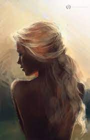 Sunlight Woman With Blonde Hair Painting Peter Ochabski On Artstation At Https Www Artstation Com Artwo Hair Painting Female Art Painting Portrait Painting